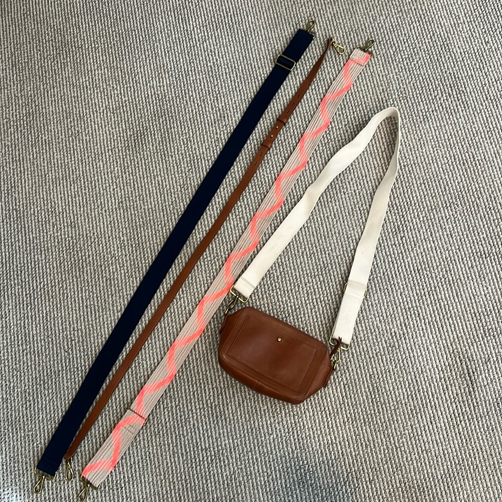 Madewell crossbody leather bag